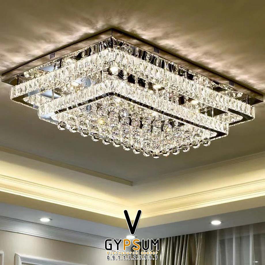 Những mẫu đèn trang trí trần thạch cao đẹp và hiện đại Những mẫu đèn trang trí trần thạch cao đẹp và hiện đại