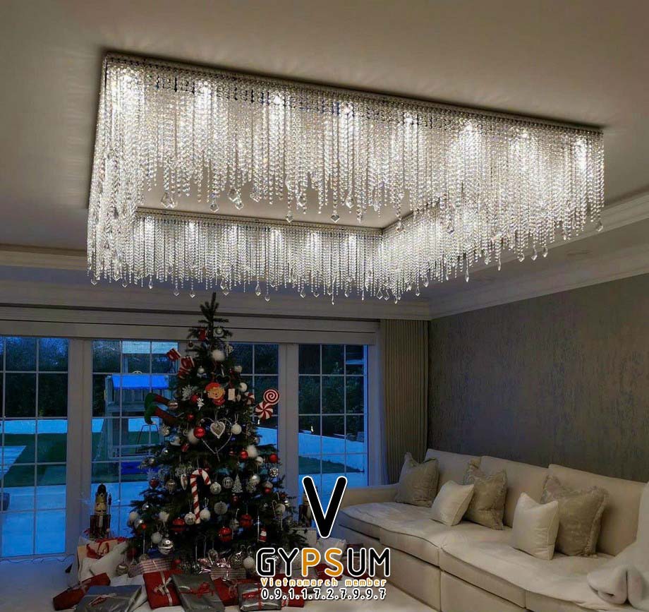 Những mẫu đèn trang trí trần thạch cao đẹp và hiện đại Những mẫu đèn trang trí trần thạch cao đẹp và hiện đại