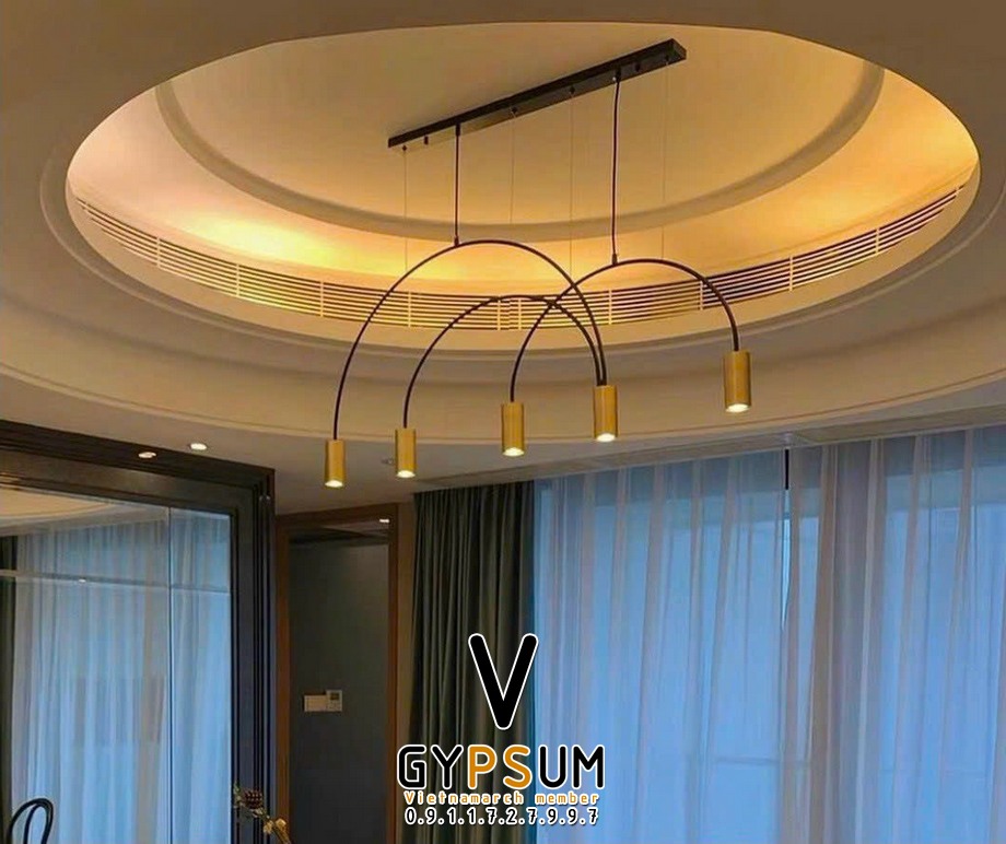 Những mẫu đèn trang trí trần thạch cao đẹp và hiện đại Những mẫu đèn trang trí trần thạch cao đẹp và hiện đại