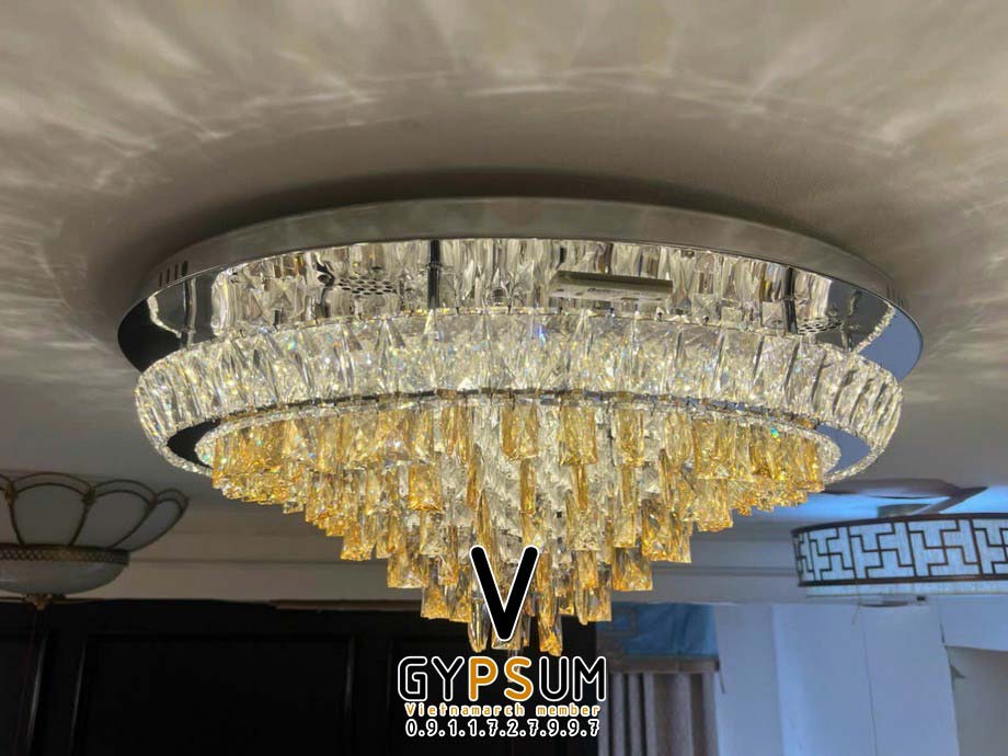 Những mẫu đèn trang trí trần thạch cao đẹp và hiện đại Những mẫu đèn trang trí trần thạch cao đẹp và hiện đại