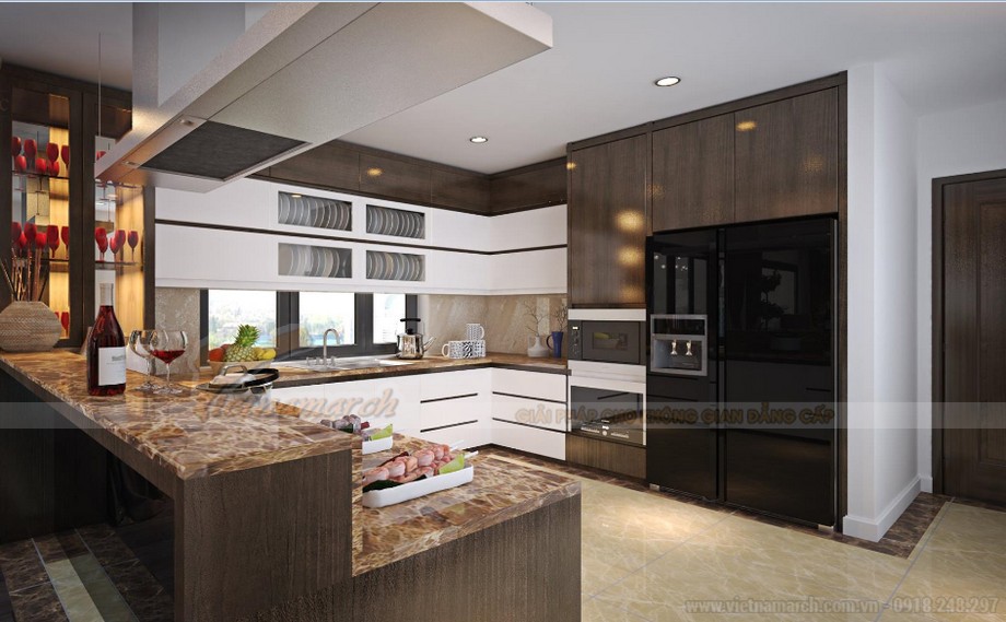 Thiết kế mẫu trần thạch cao mới lạ cho phòng khách căn hộ Goldmark City nhà anh Hùng Thiết kế mẫu trần thạch cao mới lạ cho phòng khách căn hộ Goldmark City nhà anh Hùng