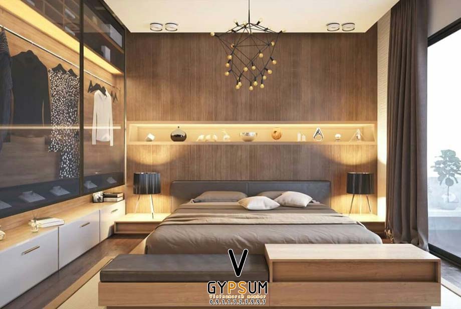 Mẫu trần thạch cao phòng ngủ hút hồn cặp đôi mới cưới Mẫu trần thạch cao phòng ngủ hút hồn cặp đôi mới cưới