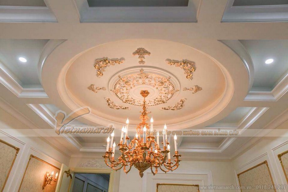 Thi công trần thạch cao cho nhà anh Hùng tại Nam Định Thi công trần thạch cao cho nhà anh Hùng tại Nam Định