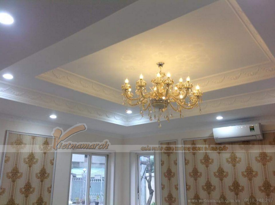 Thi công trần thạch cao cho nhà anh Hùng tại Nam Định Thi công trần thạch cao cho nhà anh Hùng tại Nam Định