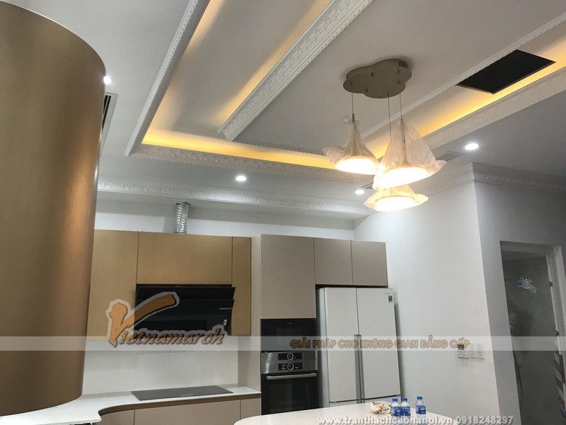 Thi công trần thạch cao tân cổ điển chống nóng cho gia đình anh Hoàng – Hà Nội Thi công trần thạch cao tân cổ điển chống nóng cho gia đình anh Hoàng – Hà Nội
