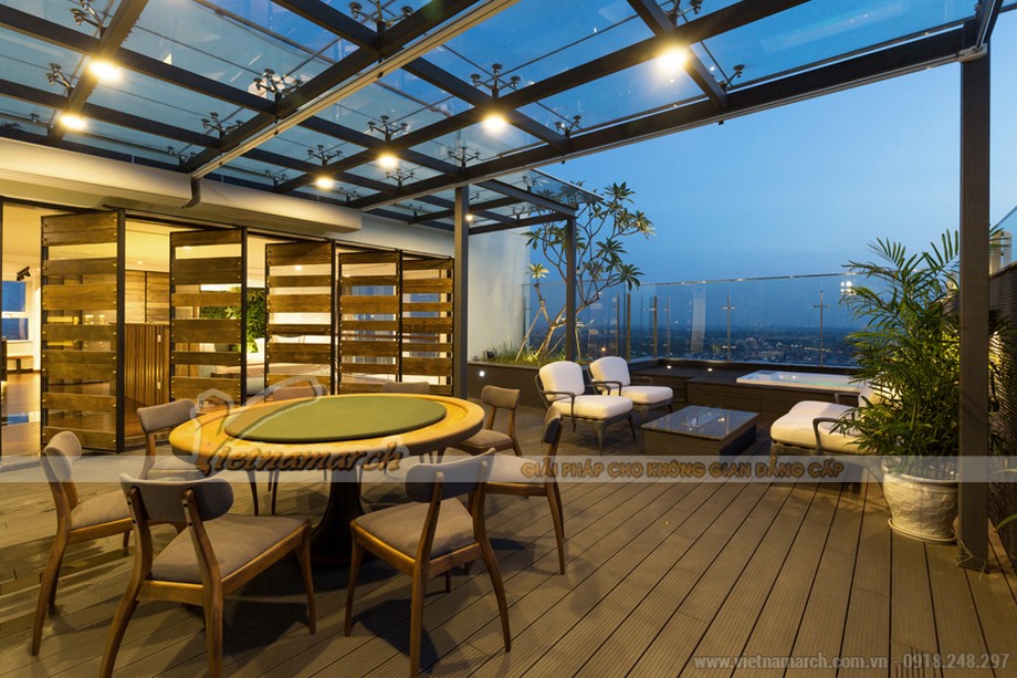 Thiết kế penthouse sang chảnh nhà anh Hoàng Quảng Ninh Thiết kế penthouse sang chảnh nhà anh Hoàng Quảng Ninh