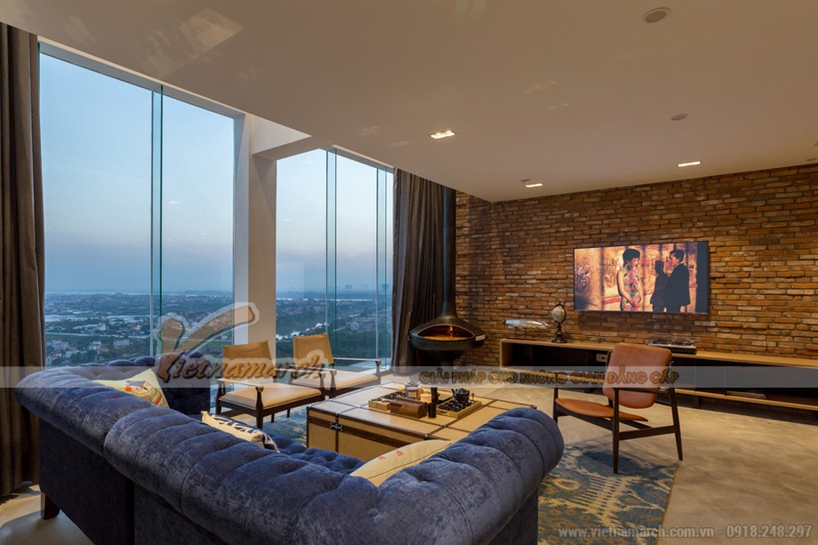 Thiết kế penthouse sang chảnh nhà anh Hoàng Quảng Ninh Thiết kế penthouse sang chảnh nhà anh Hoàng Quảng Ninh