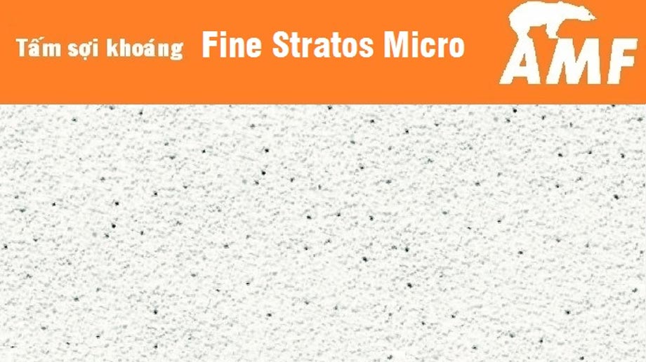 Tấm sợi khoáng Fine Stratos Micro