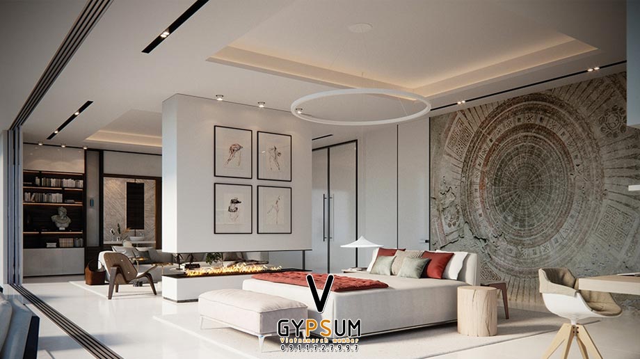 Thiết kế trần thạch cao phá cách và lôi cuốn Thiết kế trần thạch cao phá cách và lôi cuốn