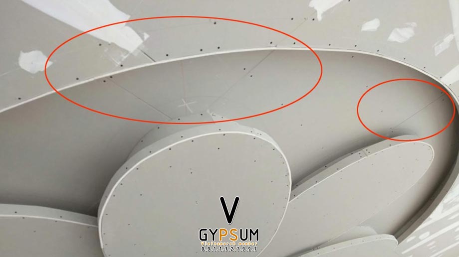 Hướng dẫn cách xử lý mối nối trần thạch cao đẹp hoàn hảo