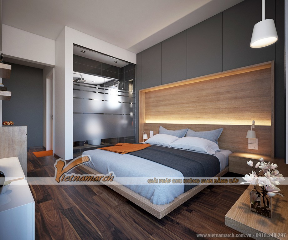 Thiết kế trần thạch cao cách âm cực tốt cho căn biệt thự nhà anh Minh – Bắc Ninh