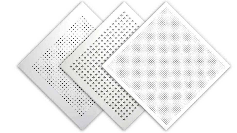 Tấm tiêu âm trần thạch cao cách âm cho phòng thu