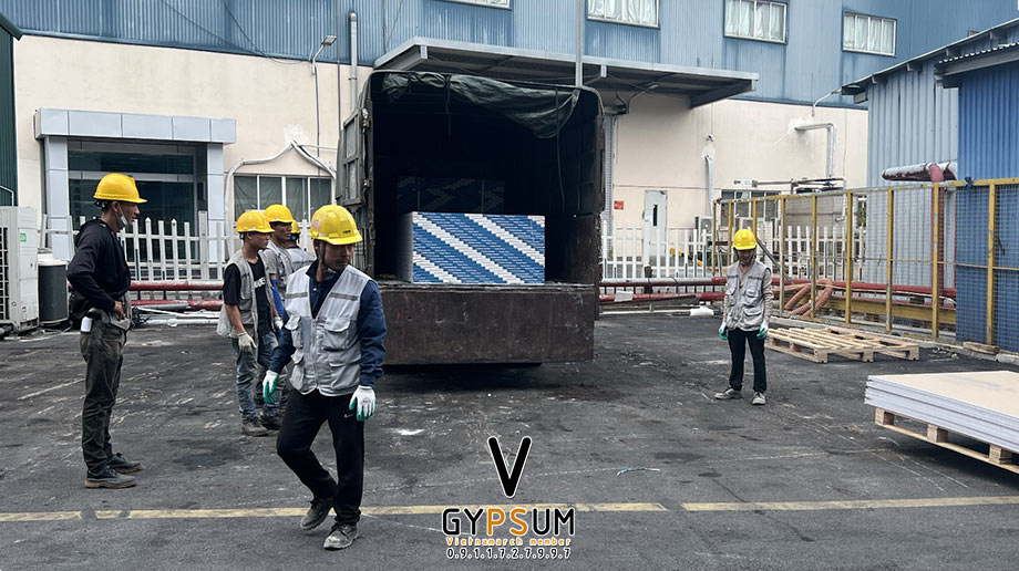 Cung cấp tấm thạch cao Yoshino Gypsum cho tập đoàn Viettel tại Bắc Giang