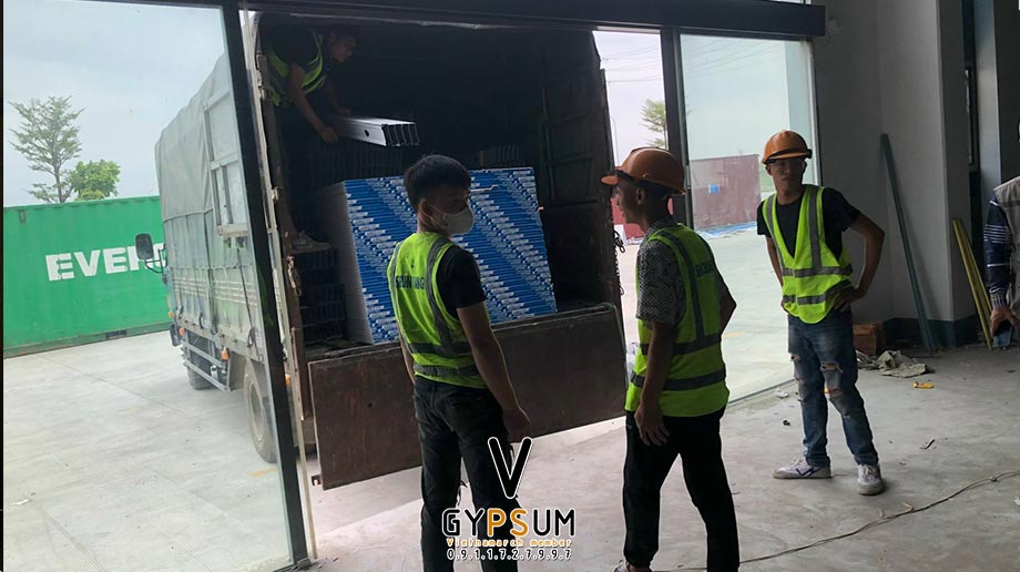 Cung cấp vật tư thạch cao tại khu công nghiệp Bá Thiện Vĩnh Phúc