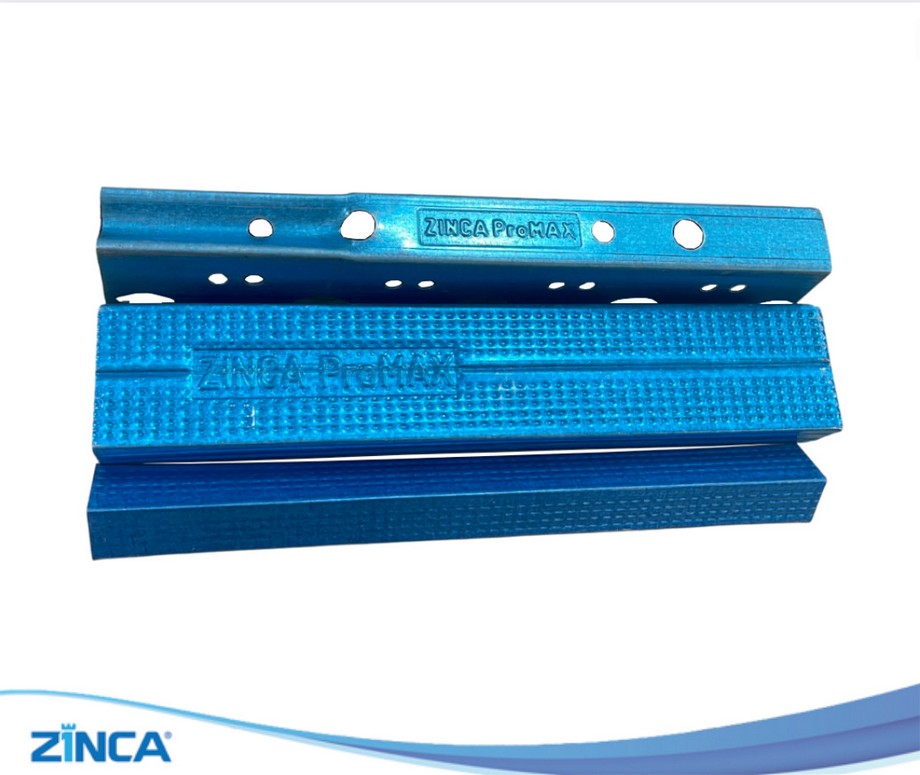 Ứng dụng khung xương trần chìm ZINCA ProMAX mạ resin xanh dương