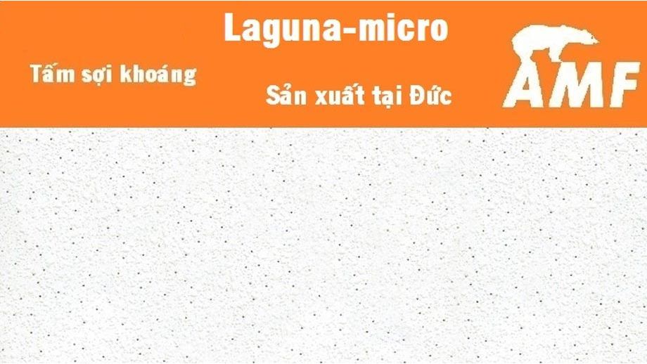 Tấm sợi khoáng AMF Laguna Micro tiêu âm