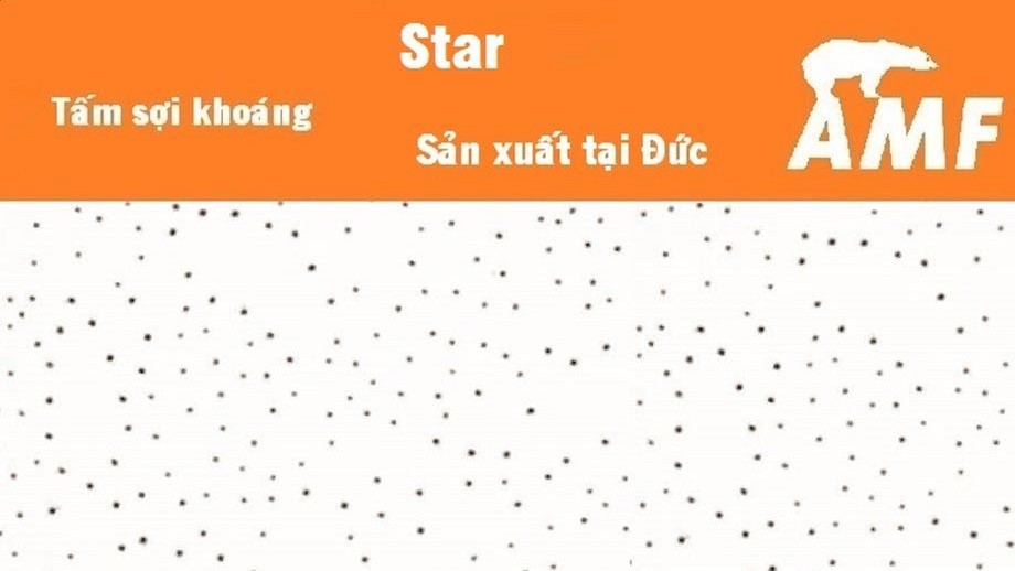 Tấm sợi khoáng AMF Star