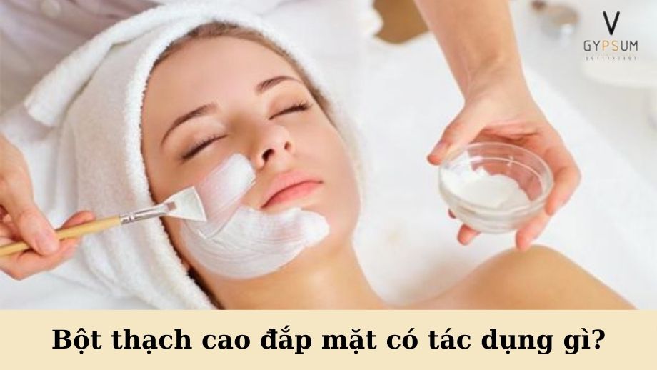 bột thạch cao đắp mặt