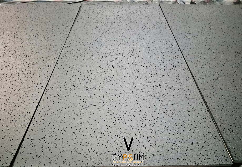 Tấm sợi khoáng đen Vgypsum chuyên dùng cho rạp chiếu phim