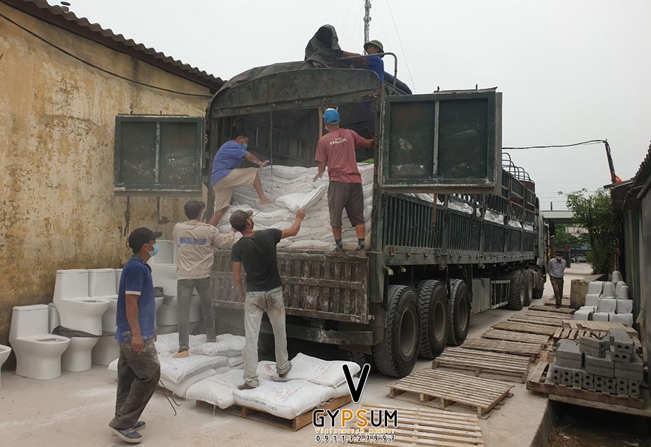 Mua bột thạch cao tại Lào Cai của Vietnamarch cung cấp